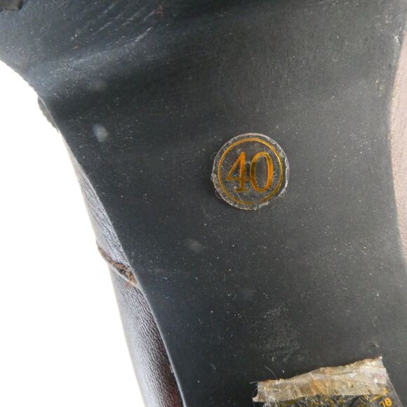 L'Artiste by Spring Step Sprint Step Natia Leather Ankle Boots Brown Women's :9 - Picture 10 of 14